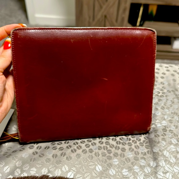 Cartier Clutch Bag Bordeaux Leather - Picture 2 of 4